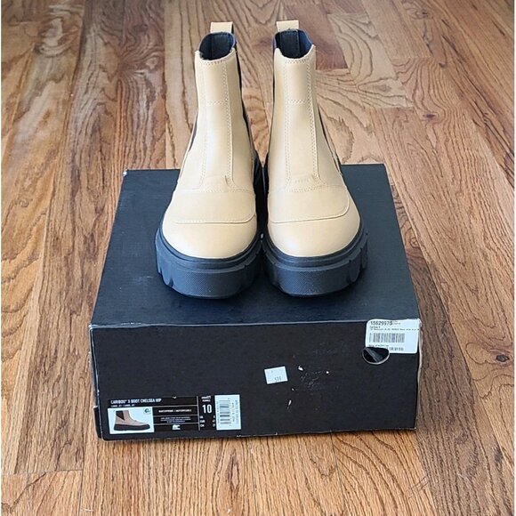 Sorel Caribou X Chelsea Waterproof Platform Leather WP Boots Womens Sz 10 (B,M) - Picture 7 of 16